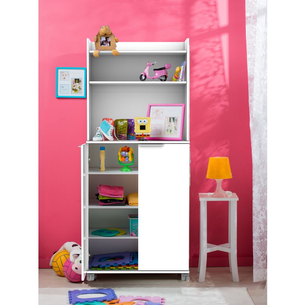 Višenamjenski Ormar ADR-470-PP-1 u Bijeloj Boji slika 5