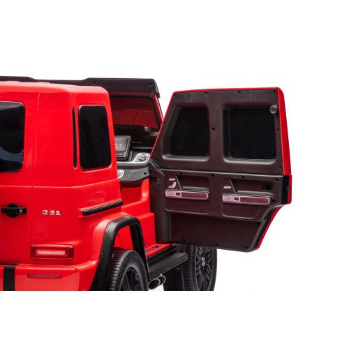 Licencirani auto na akumulator Mercedes G63 XXL 4x4 - dvosjed - crveni slika 7