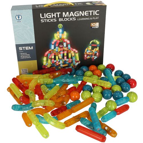 Svjetlosni magnetni oblici 102 elemenata slika 7