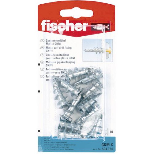 Fischer GKM K tipl za gipskartonske ploče 31 mm 8 mm 504330 10 St. slika 1