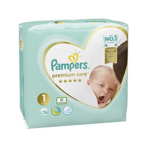 Pampers pelene Premium veličina 1 NEWBORN / Small pack slika 2