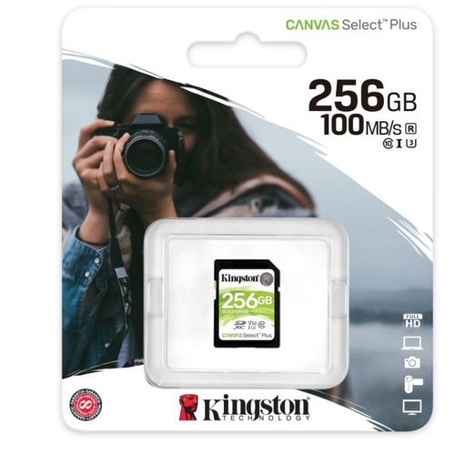 SD memorijska kartica 256GB Kingston Select Plus klasa10 slika 3