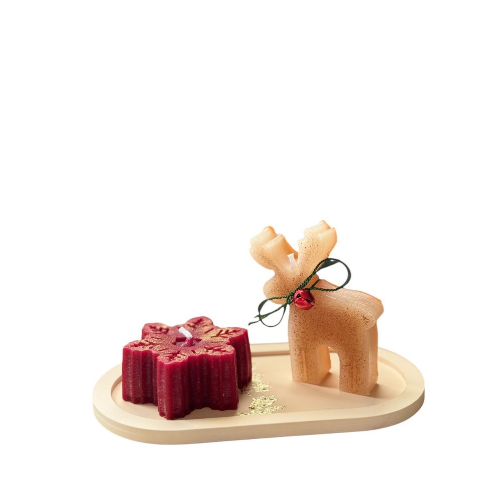 Candle set (3 pieces) Christmas Candle Set10, colours: multicolor slika 2