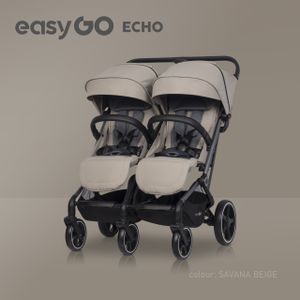 Eurocart Easy Go Echo Savana Beige Kolica Za Blizance