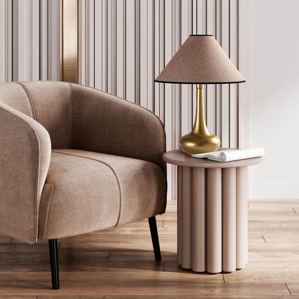 Luna - Zlatna Smeđa Stolna Lampa 15257 slika 2