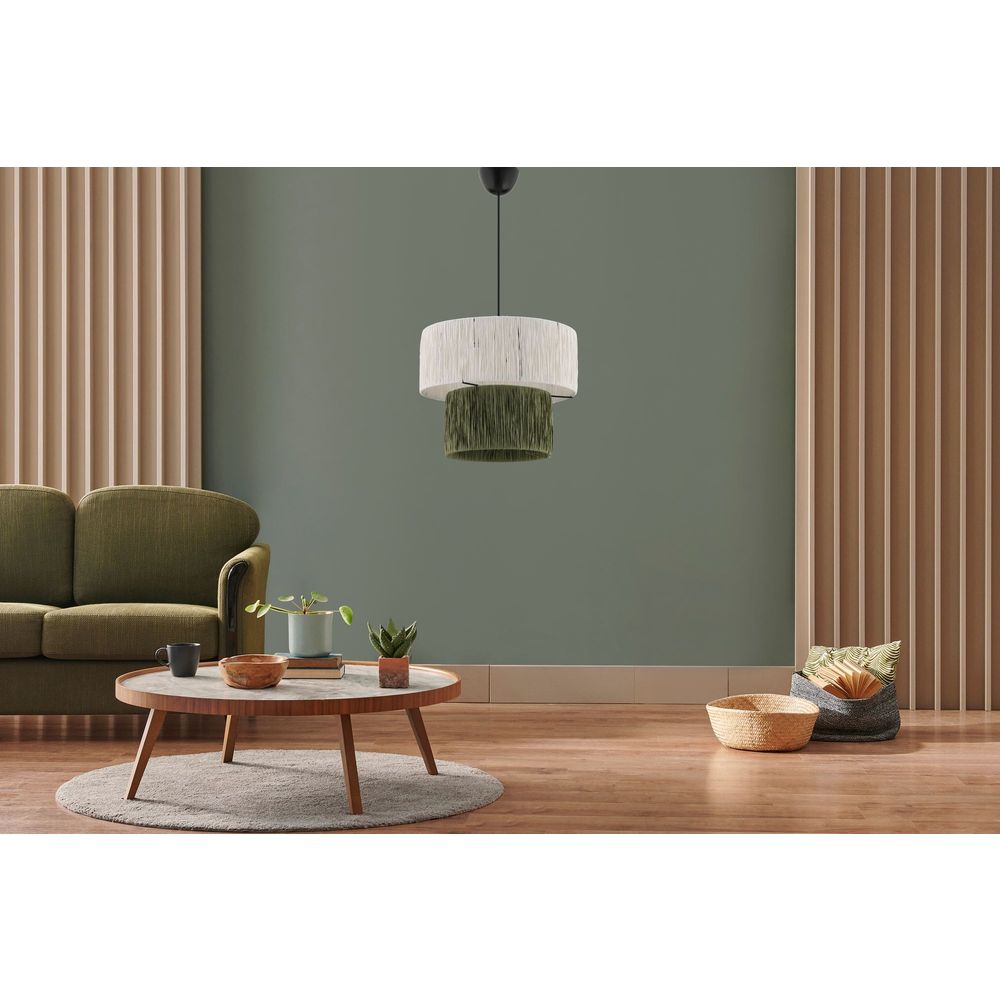 Luster Kat – Boje: zelena, bijela, crna slika 1