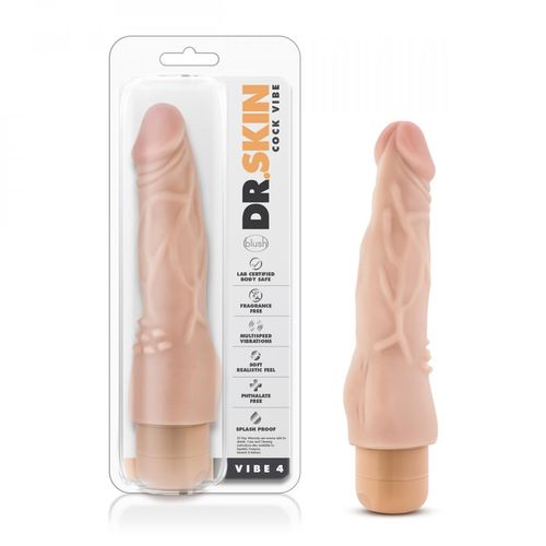 Vibrator Dr. Skin - Cock Vibe no4, boja kože slika 7