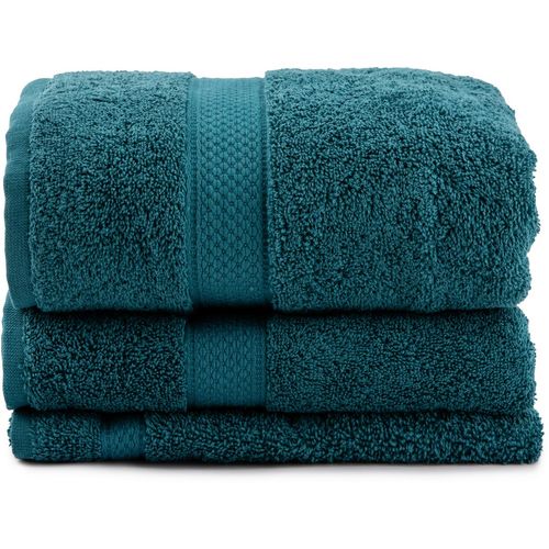 Colorful - Dark Green Dark Green Towel Set (3 Pieces) slika 2