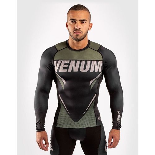 Venum ONE FC Impact Rashguard DR Crno/Khaki L slika 1