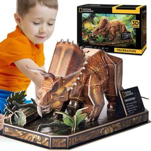 Cubicfun Puzzle Triceratops  Ds1052H