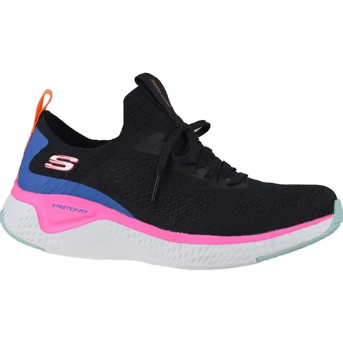 Ženske tenisice Skechers solare fuse 13325-bkmt slika 9