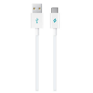 Kabel - USB-C to USB (1,00m) - White - 3.1 Kevlar Coated