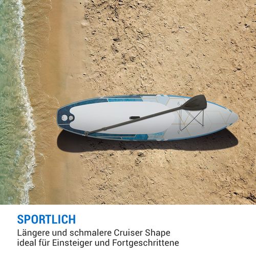 Capital Sports Lanikai Cruiser 9.8 daska za veslanje na napuhavanje, Siva / Bijela slika 10