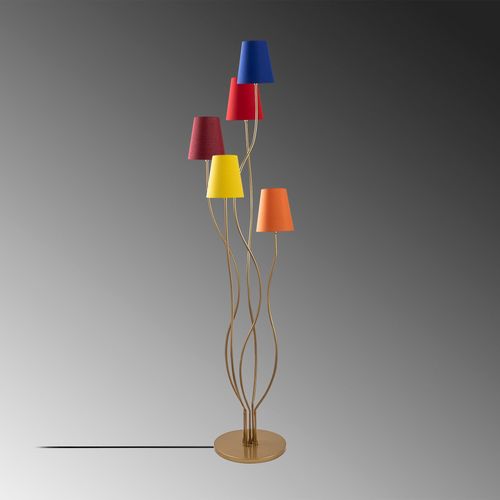 Opviq Bonibon - 13238 Multicolor Floor Lamp slika 4