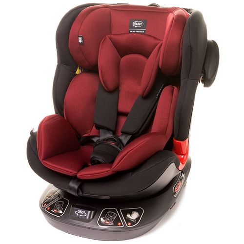 4Baby autosjedalica grupa 0+/1/2/3 (0-36kg) Space-Fix Red slika 1