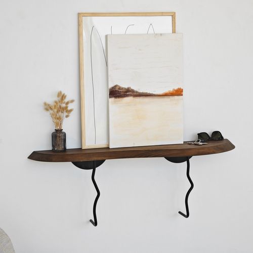 Lierre - Black, Walnut Black
Walnut Wall Shelf slika 6