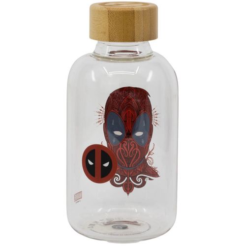 Marvel Deadpool Staklena Boca 620ml slika 2