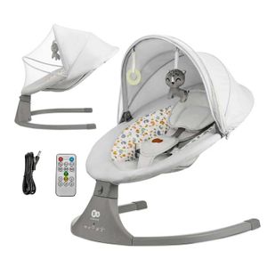 Kinderkraft Stolica Za Ljuljanje Lumi 2 Light Gray