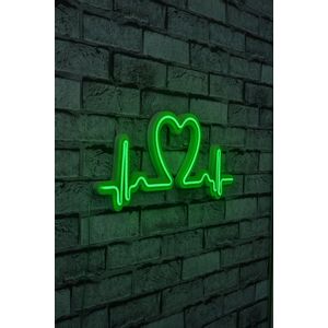 Wallity Ukrasna plastična LED rasvjeta, Love Rhythm - Green