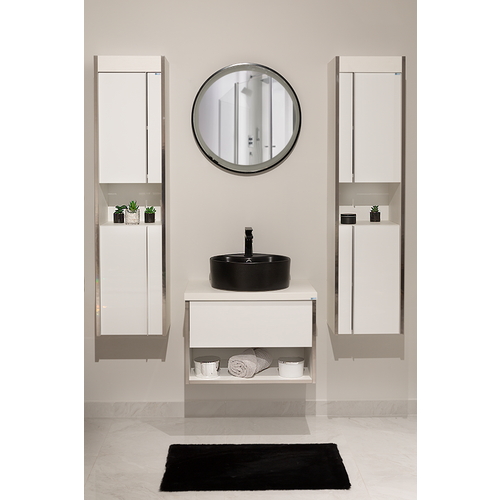 Ceramica lux   Umivaonik Lux Art CL622 40x40x15,5 matt black 300319 slika 2