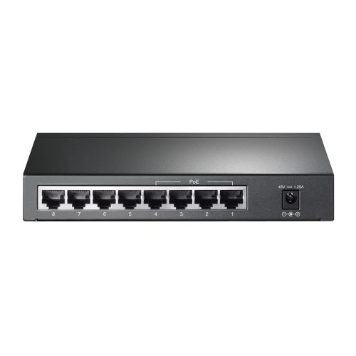 Switch TP-LINK TL-SG1008P Gigabit 8x RJ45 10 100 1000Mbps 4x PoE Desktop metalno kuciste slika 2