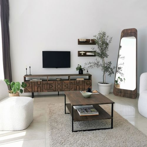 Aristo - Walnut Walnut TV Unit slika 6