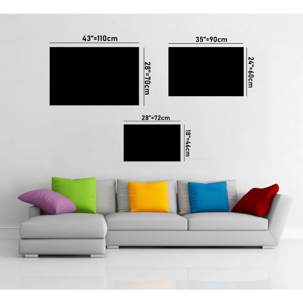 Dekorativna Slika na Kaljenom Staklu, Višebojna, 90 x 60 cm slika 3
