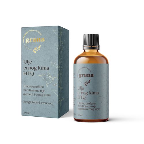 Grana Ulje crnog kima BIO  HTQ  100 ml slika 1