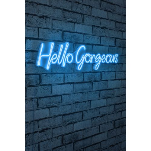 Hello Gorgeous - Blue Blue Decorative Plastic Led Lighting slika 2