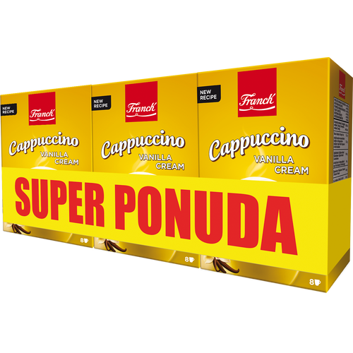 Franck Cappuccino Vanilla cream Super ponuda 3x148g slika 1