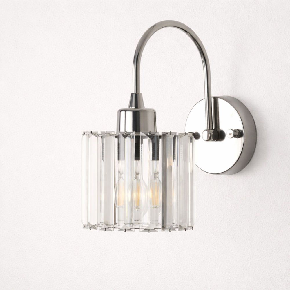 Zidna Lampa Yakops - 15710 - A, boje: Hrom slika 7
