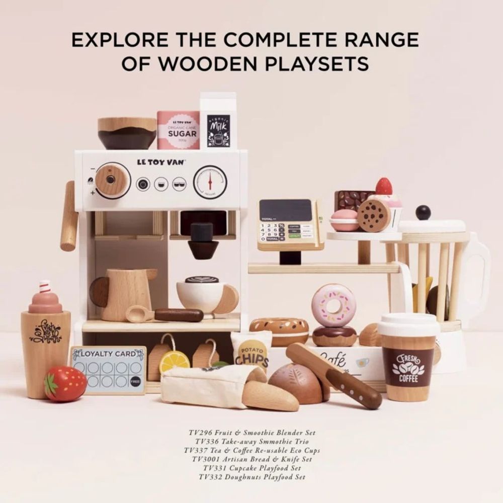 Le Toy Van Set Barista Café Shop slika 8