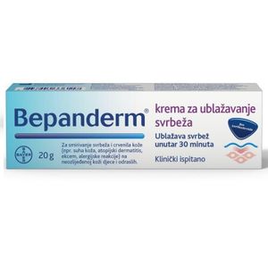 BEPANDERM KREMA 20G - Ublažavanje svrbeža i crvenila