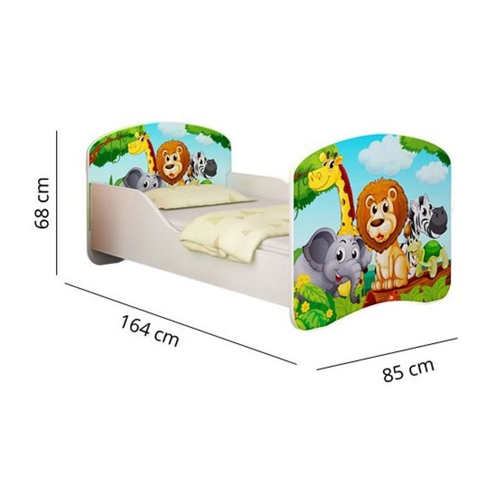ACMA Dječiji krevet Acma I sa ladicom - 160x80cm - Dezen 18 slika 3