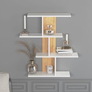 Karbon - White, Oak White
Oak Wall Shelf