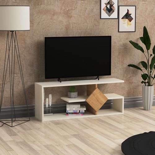 TV Komoda Intens White Oak slika 3