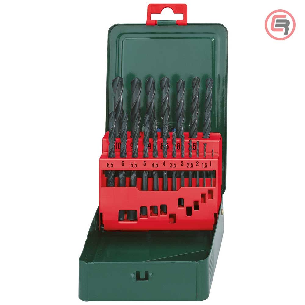 Metabo Garnitura Svrdala Za Metal HSS-R, 1-10 mm / 19 dijelna u Metalnoj Kutiji "SP" - 627151000 slika 1