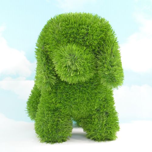 Aniplants - figura od veštačke trave - Pas 35cm slika 2