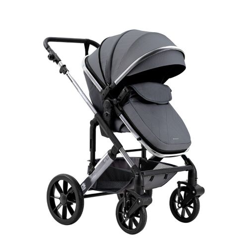 Kikka Boo kolica 3u1 Darling + košara + autosjedalica - Dark Grey slika 2