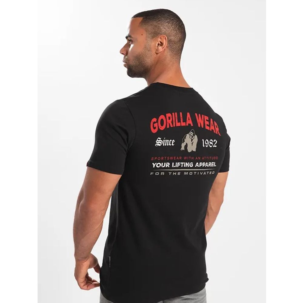 Gorilla Wear WARREN Majica, Crna slika 2
