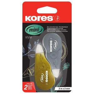 KORES Korektor traka 2/1 5m mini METALLIC