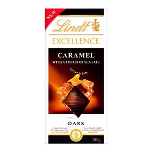 Lindt Excellence čokolada karamela sol 100 g