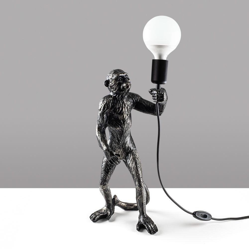 Singe Crna Stočna Lampa slika 4
