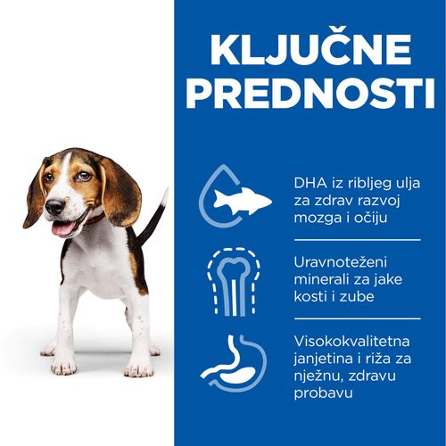 Hill's Science Plan Pas Puppy Medium s Janjetinom i Rižom, 14 kg slika 7