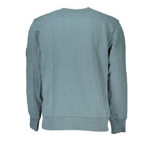 CALVIN KLEIN MEN'S GREEN ZIPLESS SWEATSHIRT slika 2