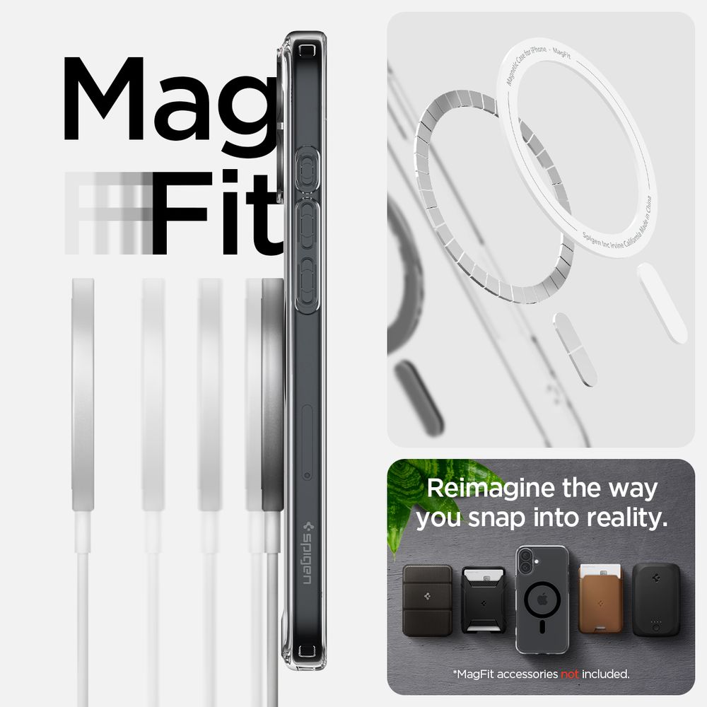Spigen Ultra Hybrid MagSafe, black - iPhone 16 slika 9