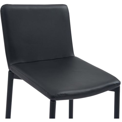 Barski stolci od umjetne kože 6 kom crni slika 17