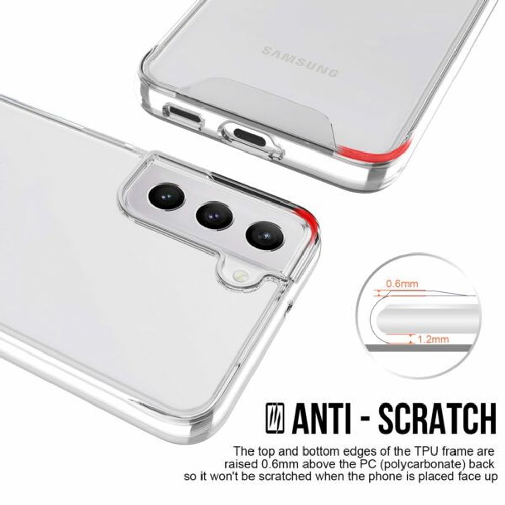 MM TPU SAM GALAXY S23FE DROP-PROOF LIGHT clear slika 4