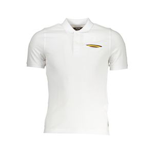 K-WAY MEN'S WHITE SHORT SLEEVED POLO SHIRT