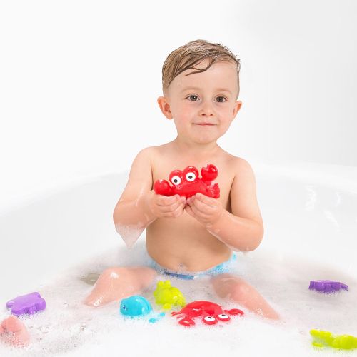 Playgro Morski drugari za kupanje plavi set slika 3